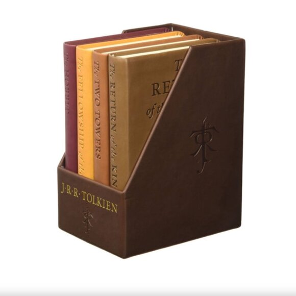 THE HOBBIT/THE LORD OF THE RINGS:DELUXE POCKET BOXED SET-4 BOOKS-TOLKIEN CLASSIC - Picture 2 of 7